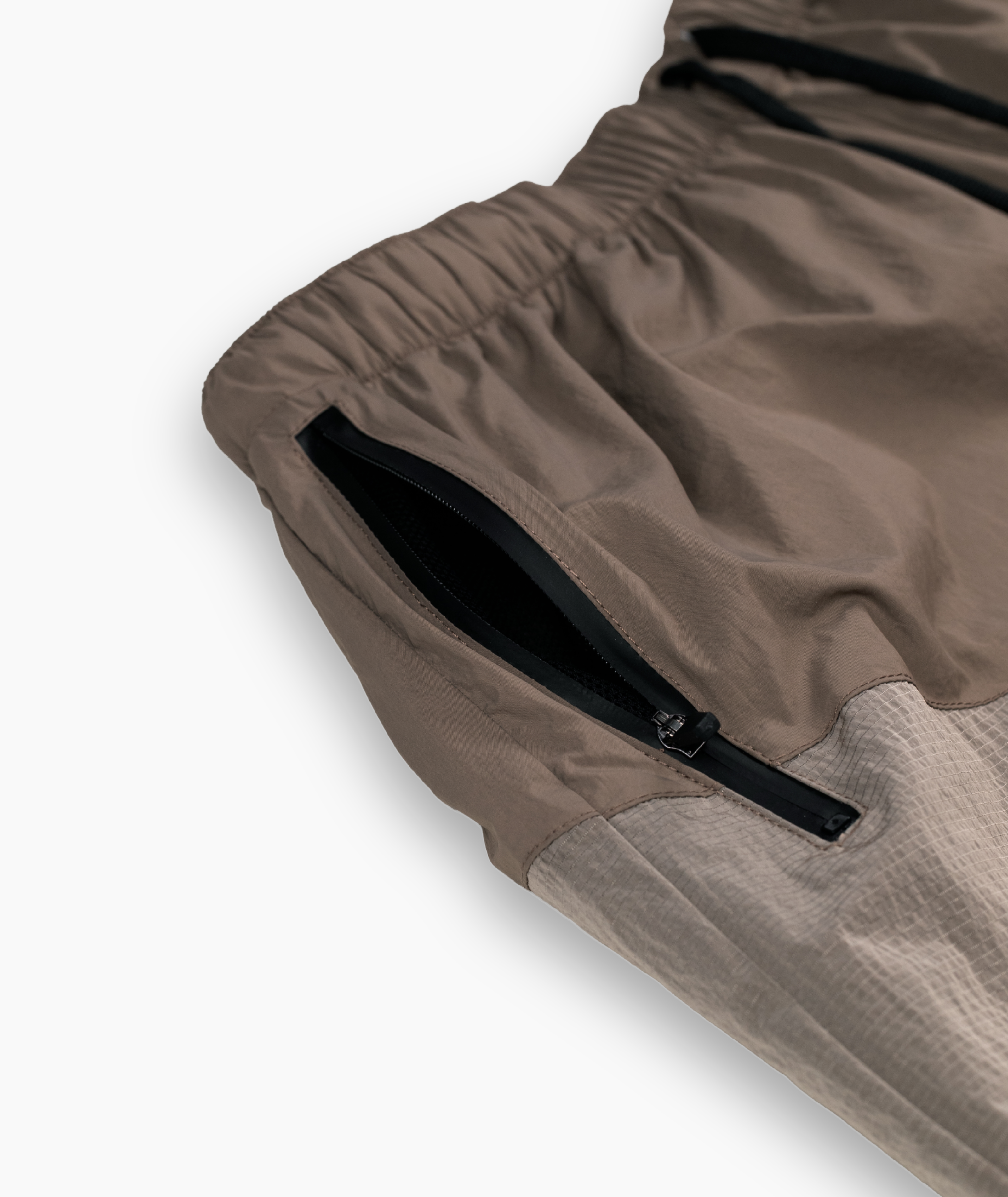 Patchwork training shorts